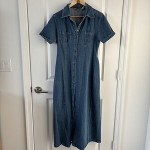Forenza | Dresses | Forenza Zip Front Splash Shift Dress